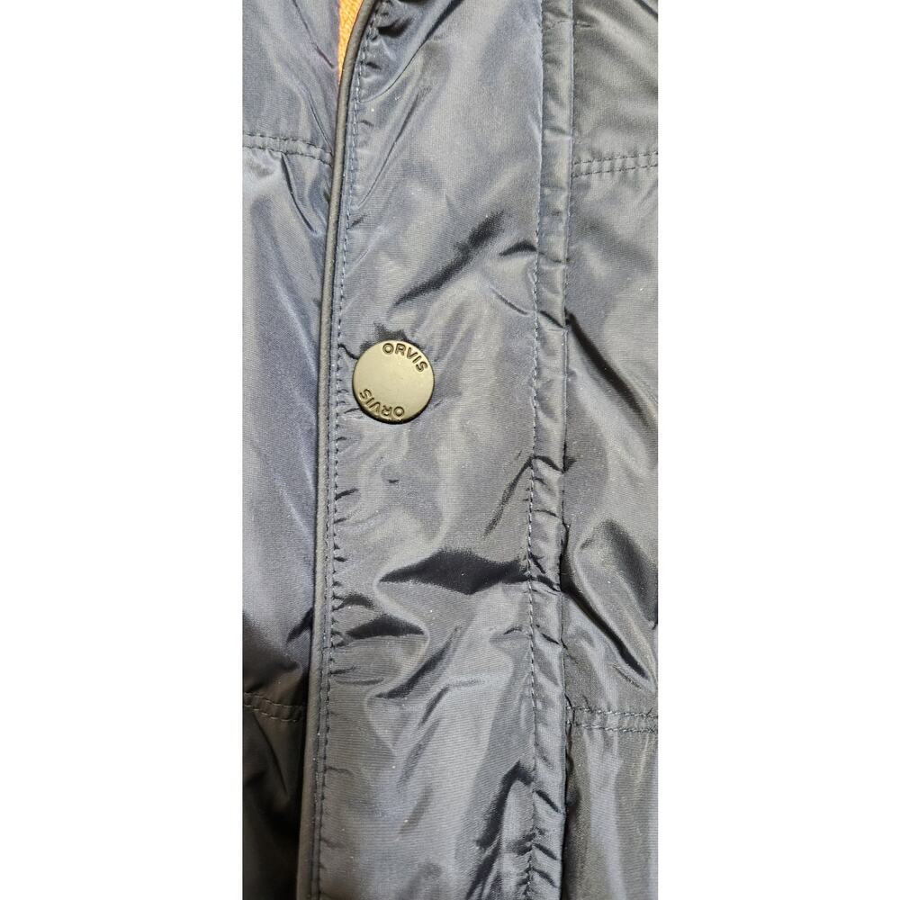 Orvis Essex Duck Down Puffer Vest Mens XL EUC Full Zip Pockets Sleeveless Jacket - Picture 9 of 13